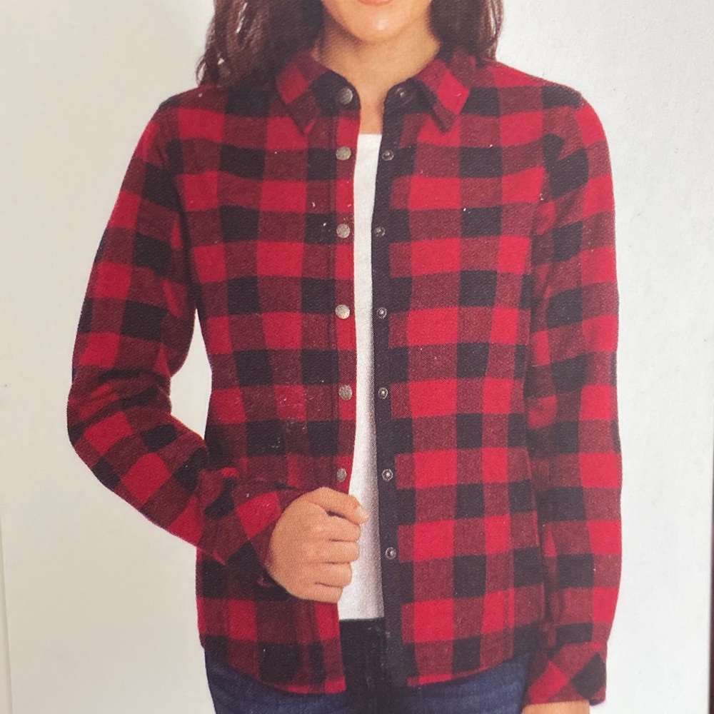 Buffalo Plaid Flannel Shirt/Jacket